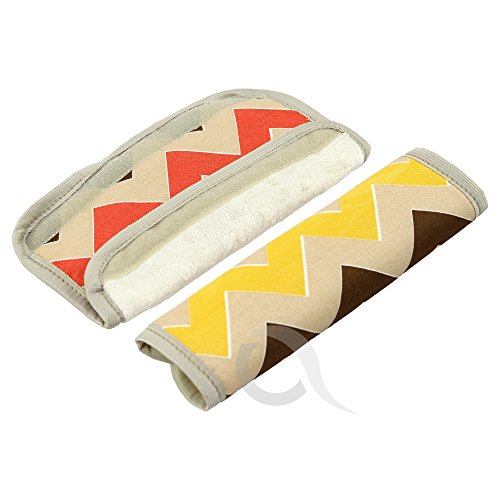 Olobaby Strap Comfort Belt Pads (Multi Zig-Zag)