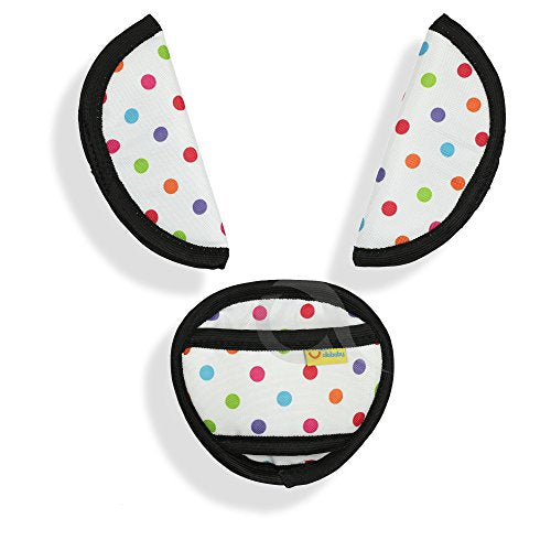 Oval Comfort Olobaby Belt Pads (Polka Dots)