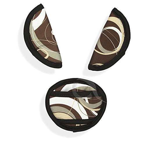 Oval Comfort Olobaby Belt Pads (Cocoa Rounds)