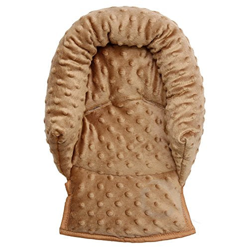 UNIVERSAL Infant Baby Toddler car seat , stroller head support pillow - Soft MINKY/ Fleece