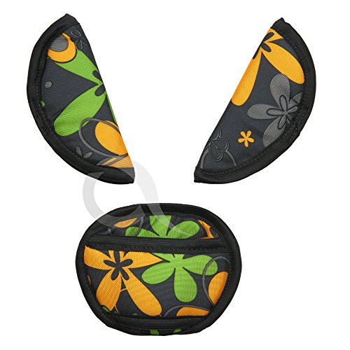 Oval Comfort Olobaby Belt Pads (Amber Green)