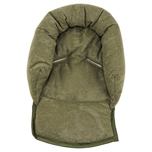 Infant Baby Toodler car seat , stroller head support pillow ( soft / olive green)