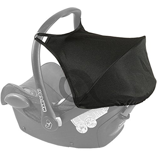 Hood Sunshade Canopy fits Maxi COSI CABRIOFIX car seat New Waterproof (Black)