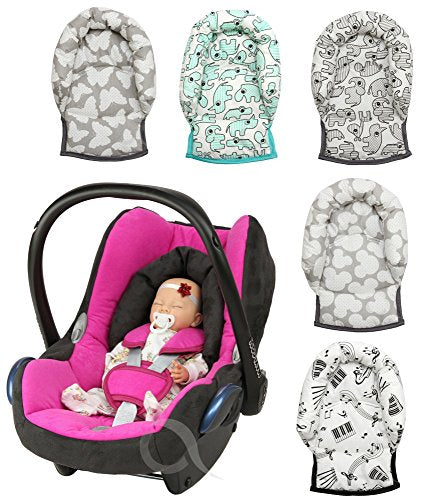 UNIVERSAL Infant Baby Toddler car seat , stroller head support pillow (Cotton)