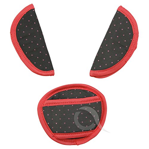 Oval Comfort Olobaby Belt Pads (Pink Specks)