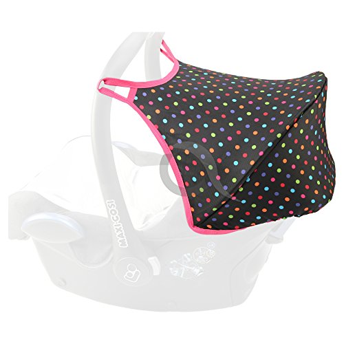 HOOD SUNSHADE CANOPY fits MAXI COSI CABRIOFIX car seat (1-3 pink)