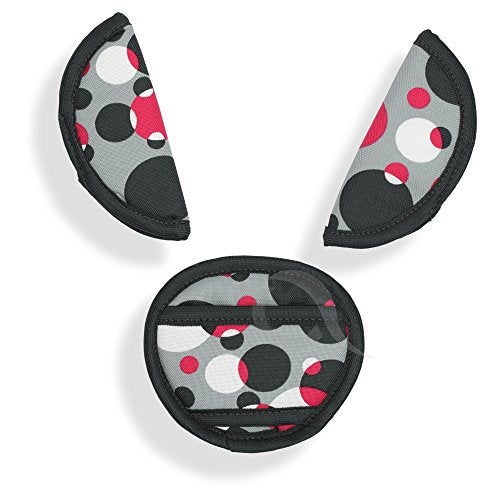 Oval Comfort Olobaby Belt Pads (RBW Dots)