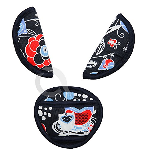 Oval Comfort Olobaby Belt Pads (Midnight Owls)